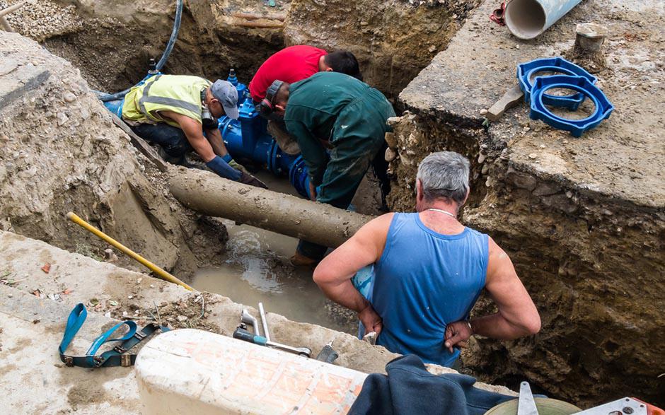 canalisation assainissement Éragny
